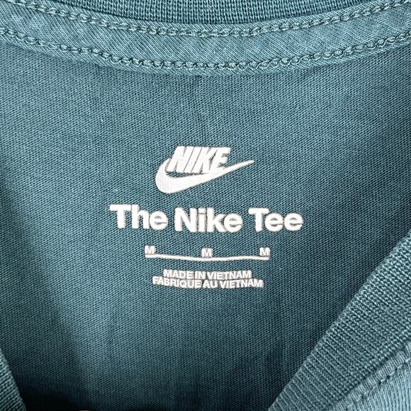 Nike‎ Mens Graphic Tee Beaverton OR Moving Company Shirt M Green Relaxed Fit - Picture 3 of 8